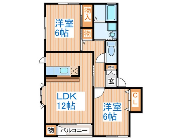 サン・エクセレントＢ館の物件間取画像